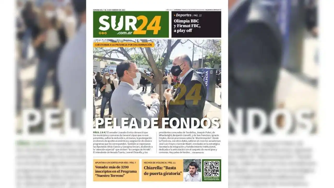 Número 43 de Sur24, para leer o descargar acá