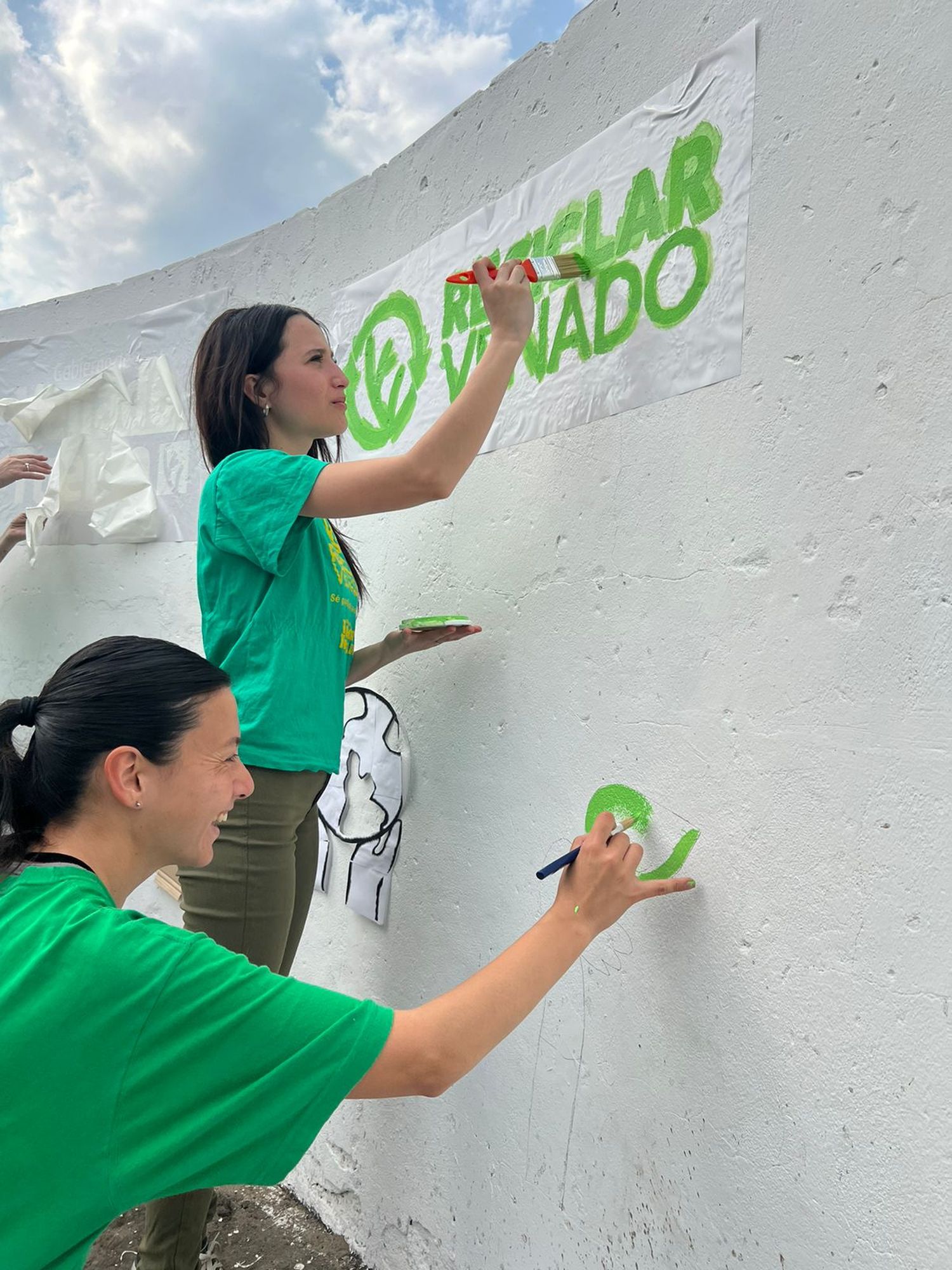 Voluntarios de Reciclar Venado siguen aportando a la concientización ambiental.