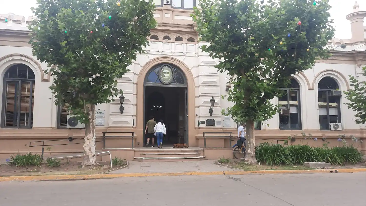 El Palacio municipal de San Pedro.