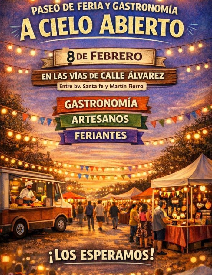 Paseo de Feria y Gastronomía a Cielo Abierto en barrio Villa del Parque - 2