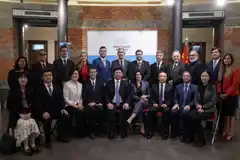 El diputado Francisco Morchio participó de una reunión de diálogo político entre Argentina y China