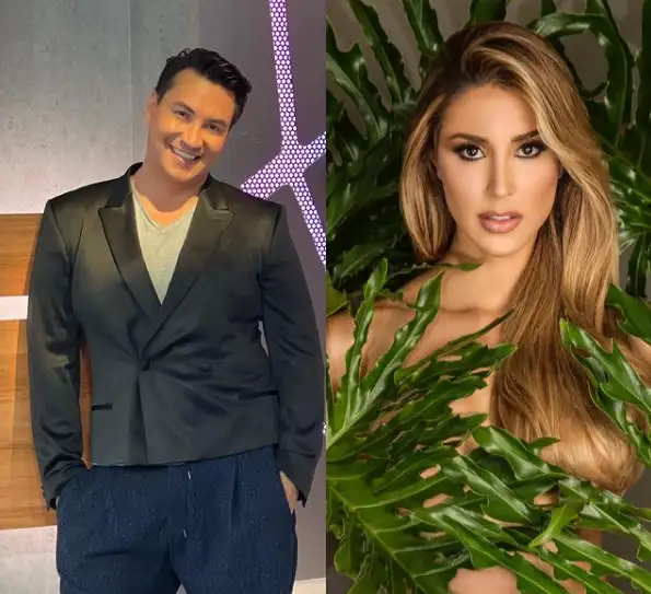 Lucho Borrego entrevistó a Miss Venezuela. Foto Instagram