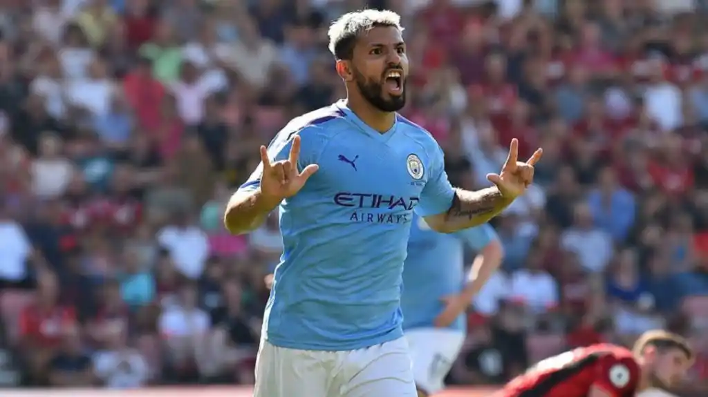 Agüero es el cuarto goleador histórico de la Premier League