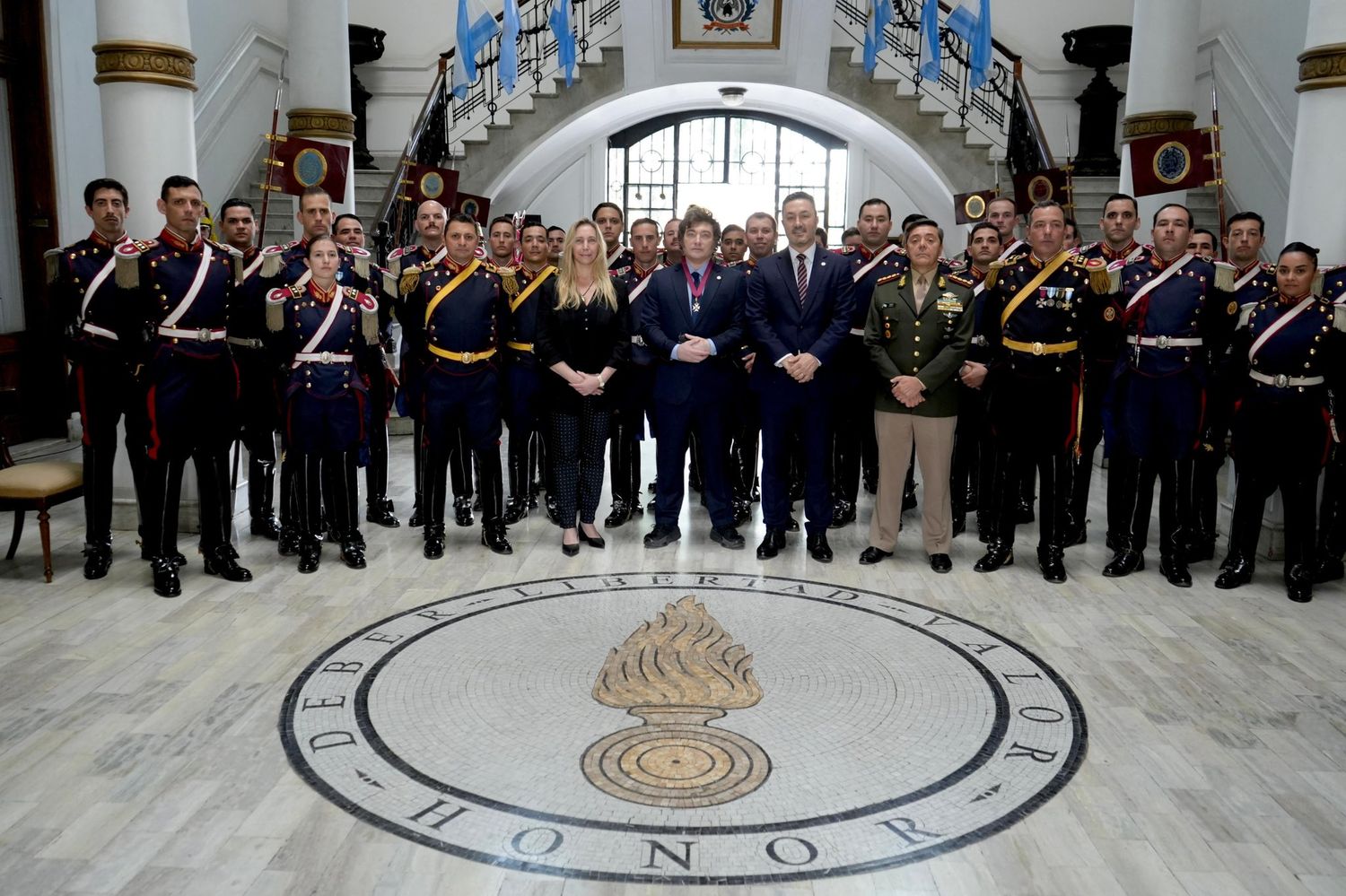 Milei acumula distinciones simbólicas.