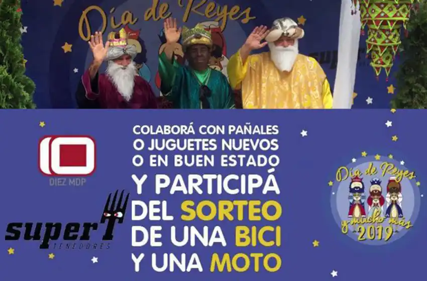 Día de Reyes: piden pañales y juguetes para la colecta solidaria