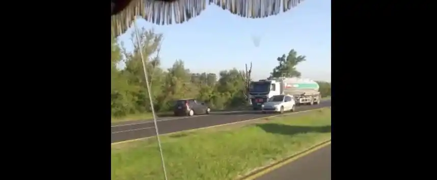 El mayor inconsciente del fin de semana: en contramano y a alta velocidad en Ruta 12