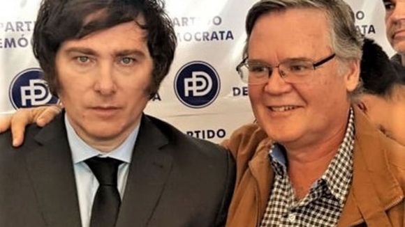 Libertarios de Milei reciben a un referente del Partido Demócrata Nacional en San Pedro