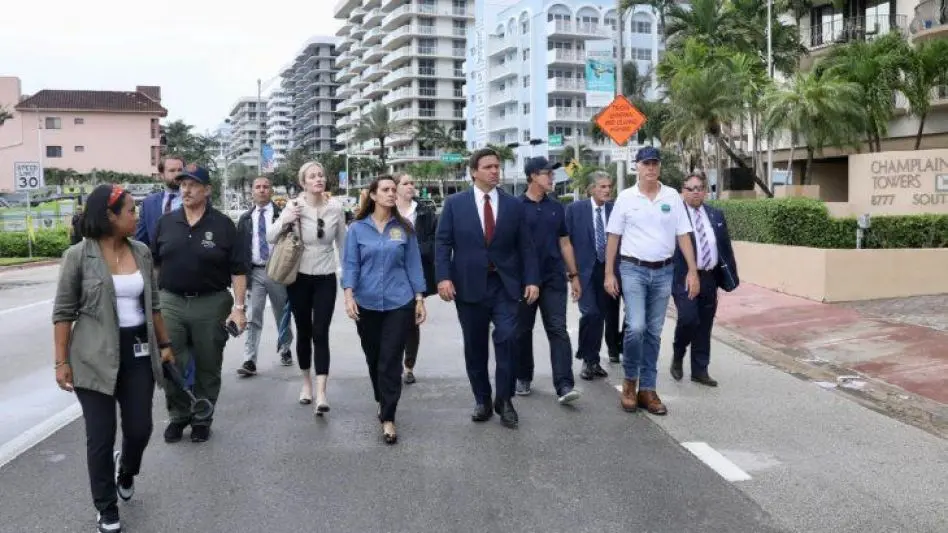 Derrumbe en Miami: Joe Biden sigue de cerca el operativo de rescate
