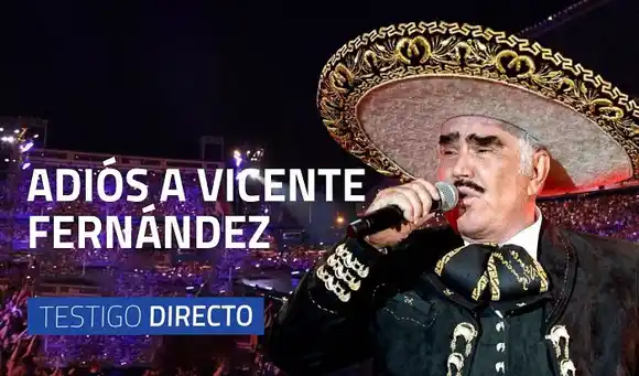 Colombia rinde homenaje a Vicente Fernández -Testigo Directo