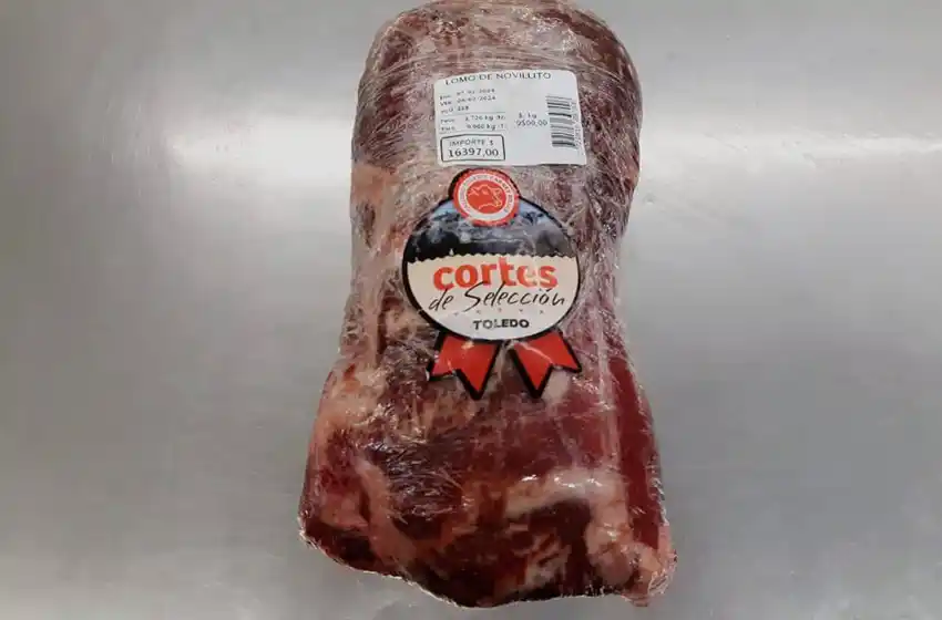 Intentó robar un trozo de carne con un valor de $16.397