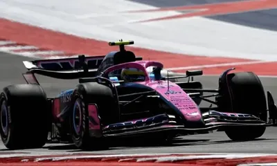 Tras una accidentada largada en la Sprint del Gran Premio de Estados Unidos, Colapinto terminó en el puesto 14