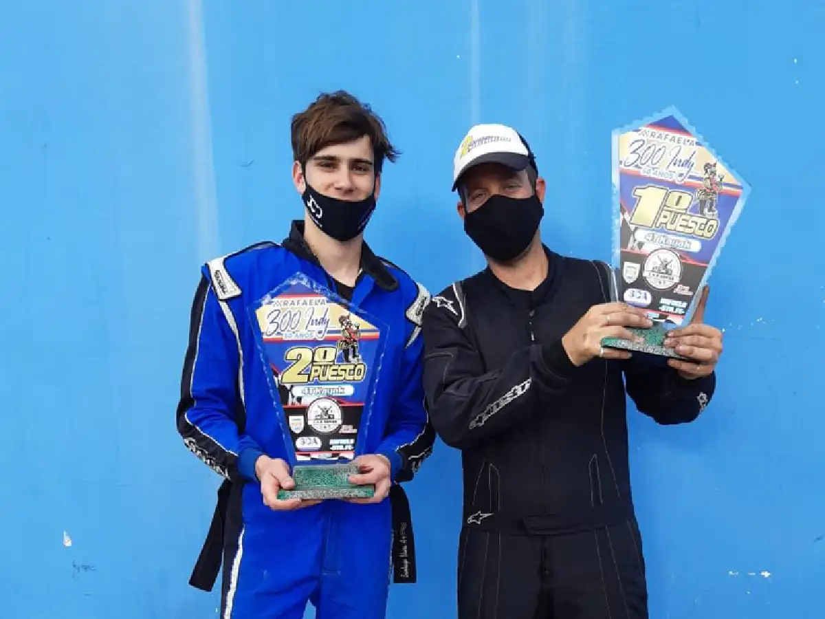 Vaira subió al podio en Rafaela