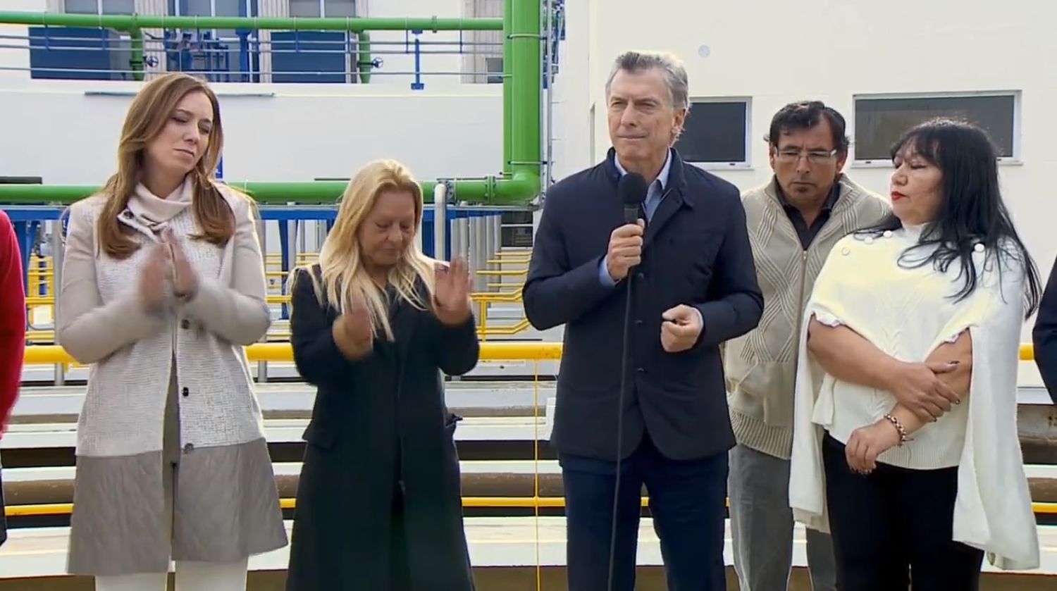 En medio del paro, Macri y Vidal se mostraron juntos y confirmaron candidaturas: "Hay equipo"