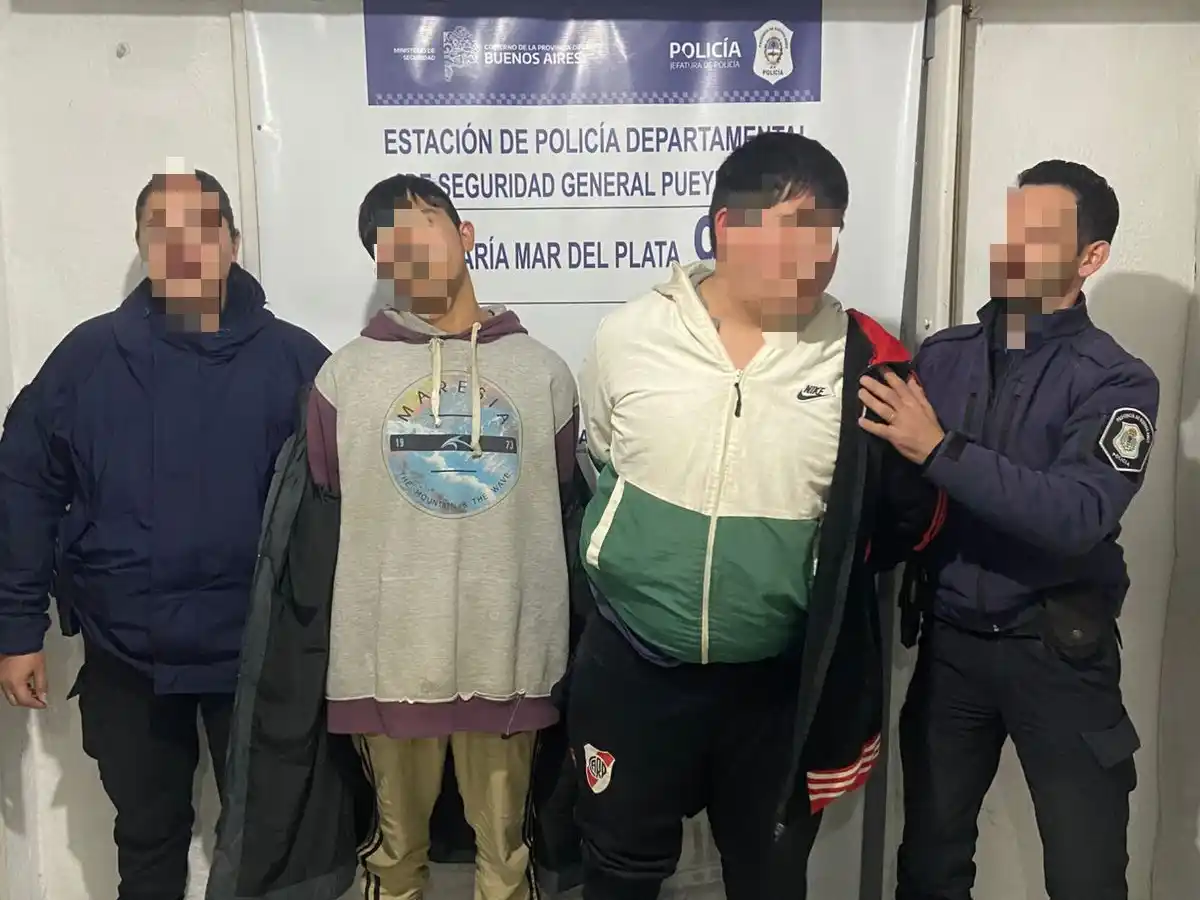 Los trapitos terminaron aprehendidos a causa de los disturbios.