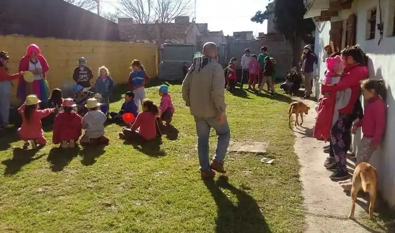 Los chicos del barrio San Martín disfrutan de varias actividades