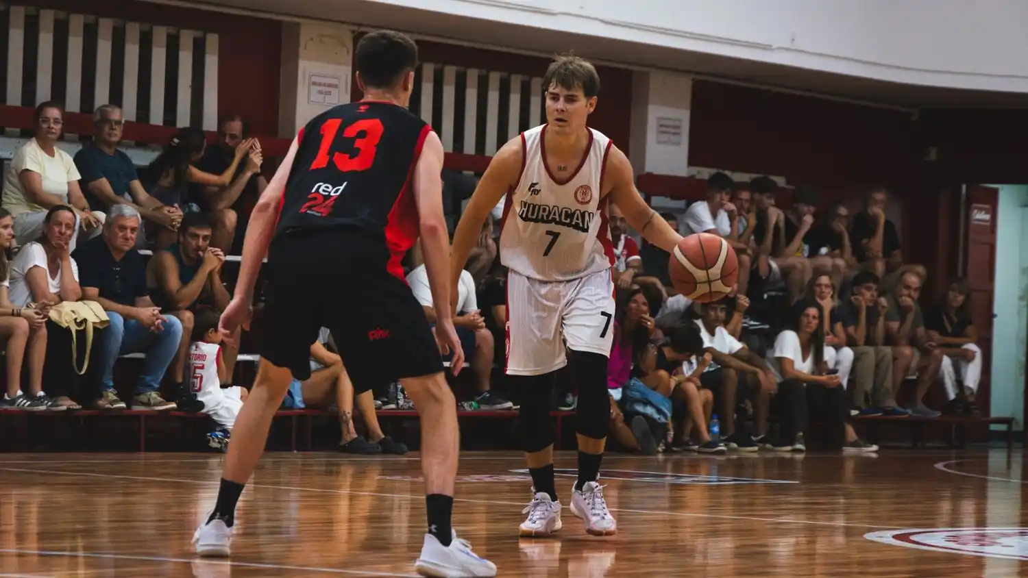 El destacado Brian Milobara con la posesión. Gentileza: Nahuel La Grutta