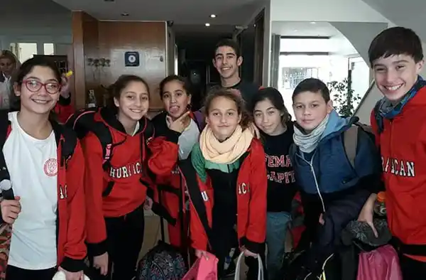 Nadadores exitosos en Mar del Plata