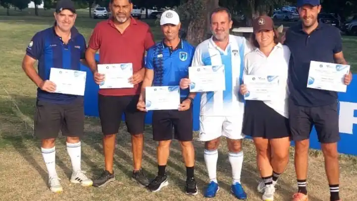 Roberto Ghezzi, Gastón Hernández, Omar Pernía, Marcelo Genson, Aixa Oudokian y Leonardo Puggioni; seis de los tandilenses clasificados al Mundial.