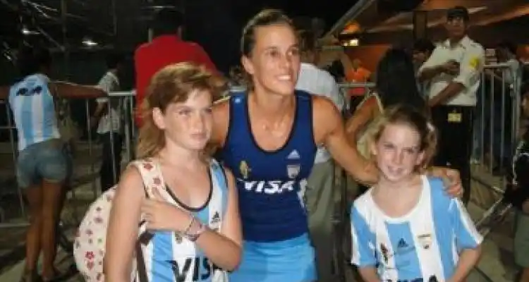 Apoyo sampedrino a Las Leonas