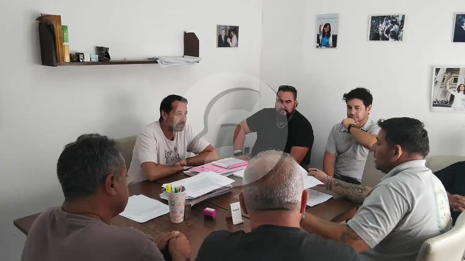 Colectiveros con Kristiansen