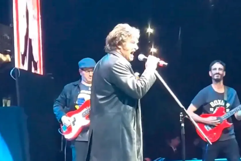 Javier Milei en el Luna Park.