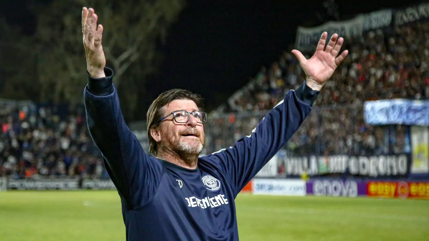 El entrenador Alfredo Berti
