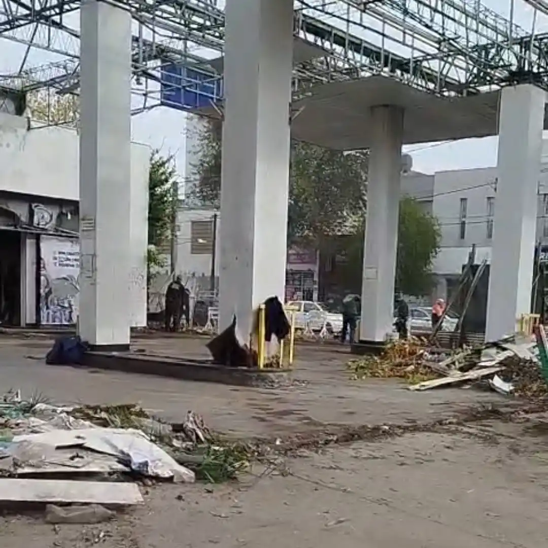 Limpieza estación de servicio
