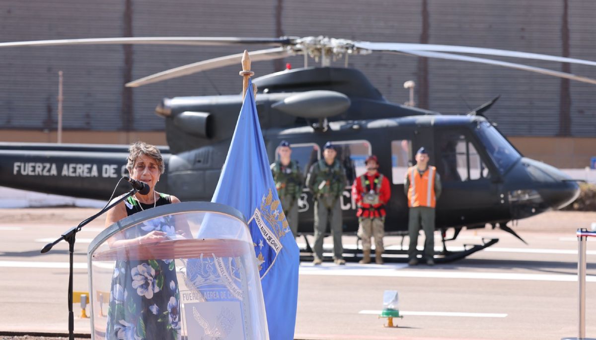 Nueva plataforma para helicópteros en Iquique