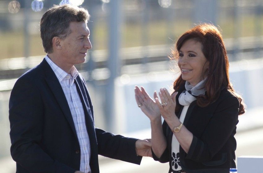 Macri inauguró una obra en Olivos y evito hablar de la causa AMIA