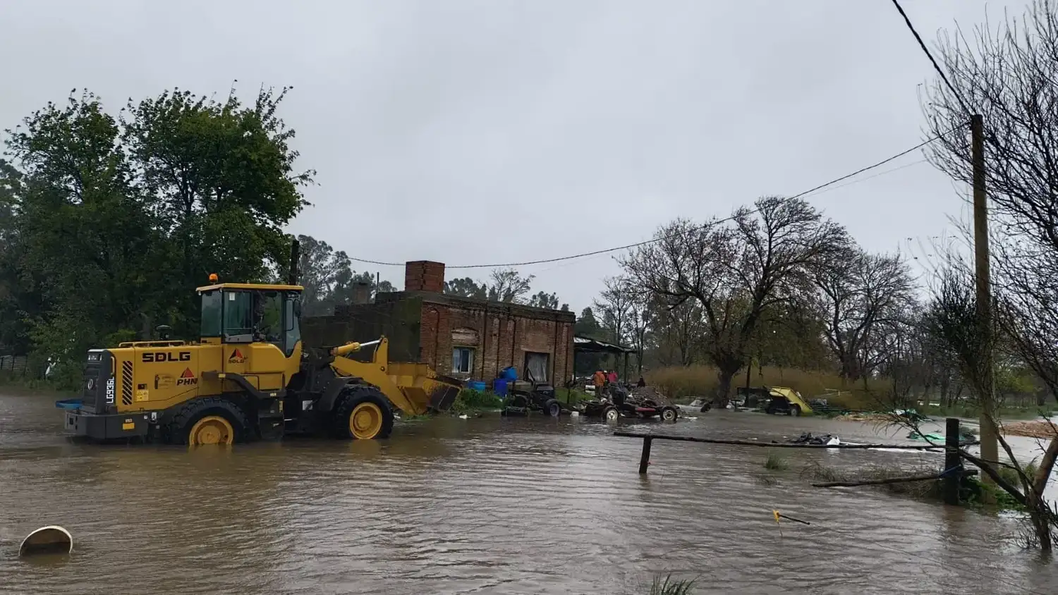 Santamarina inundada