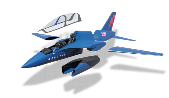 Aeralis fue contratada por la RAF para continuar su desarrollo de un avión de entrenamiento modular de próxima generación
