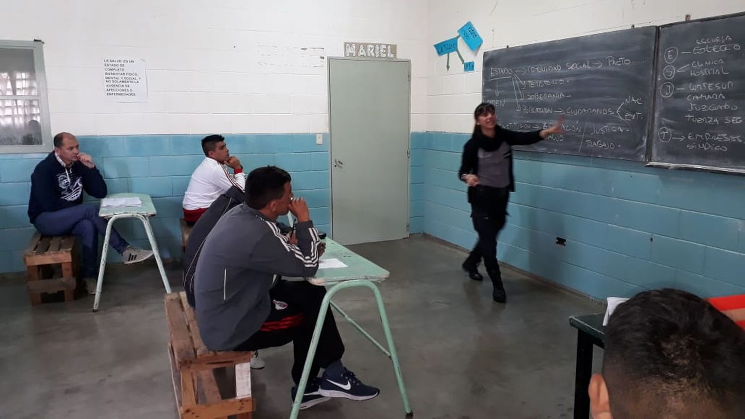 Taller de Ciudadanía e Inclusión Socio Laboral en la Unidad 38