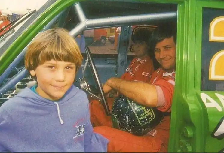 Los mensajes de Franco y Juan Bautista de Benedictis por el cumpleaños de su padre