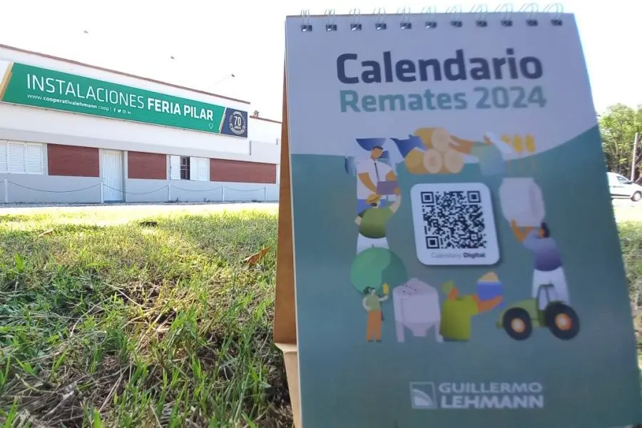 "La Lehmann" presentó su calendario de remates 2024