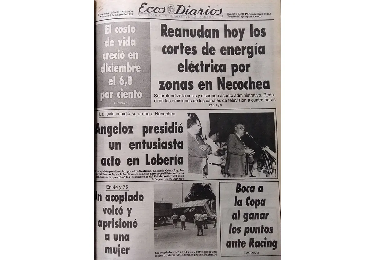 Viernes 6 de enero de 1989
