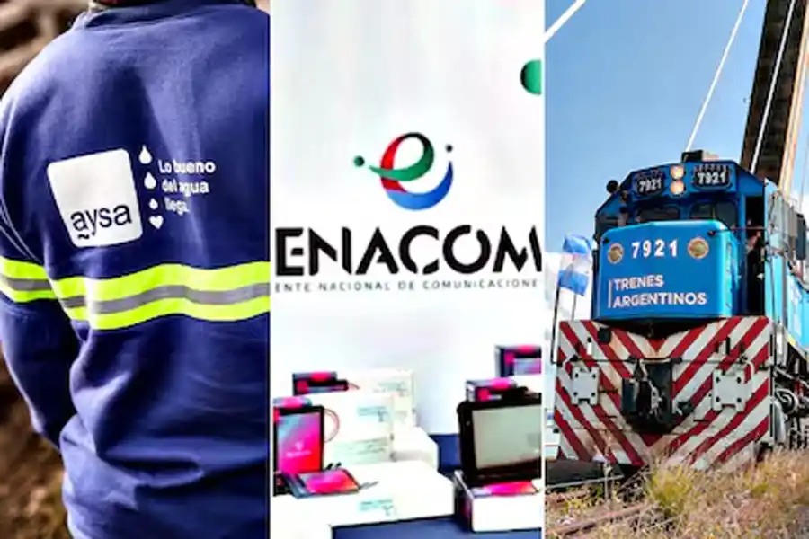 Preparan recorte masivo en empresas estatales: despidos en AySA y Enacom