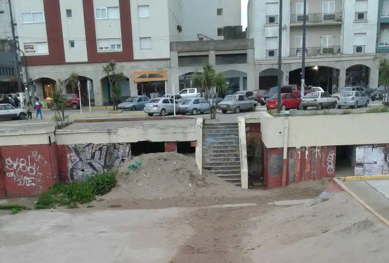 Abandono en la rambla