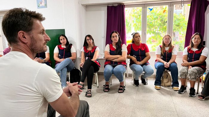 El Jardín Maternal Municipal de San Vicente avanza en la planificación del nuevo ciclo lectivo y en mejoras edilicias para garantizar espacios adecuados para las infancias. - 1