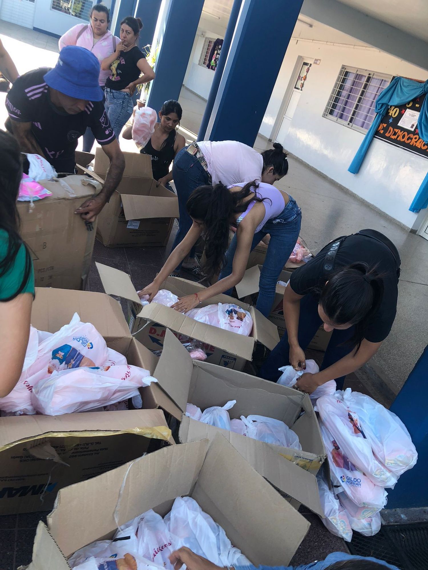 Comenzó la distribución de los juguetes a las escuelas