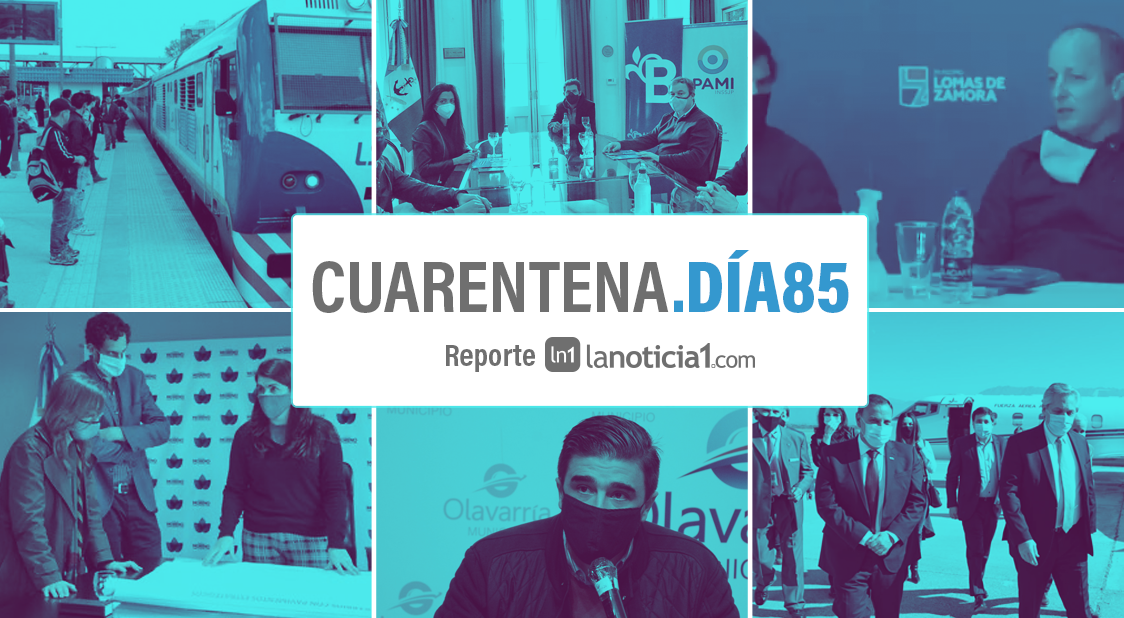 #CORONAVIRUS CUARENTENA BONAERENSE DÍA 85: El positivo de Insaurralde modificó la agenda política y presidencial