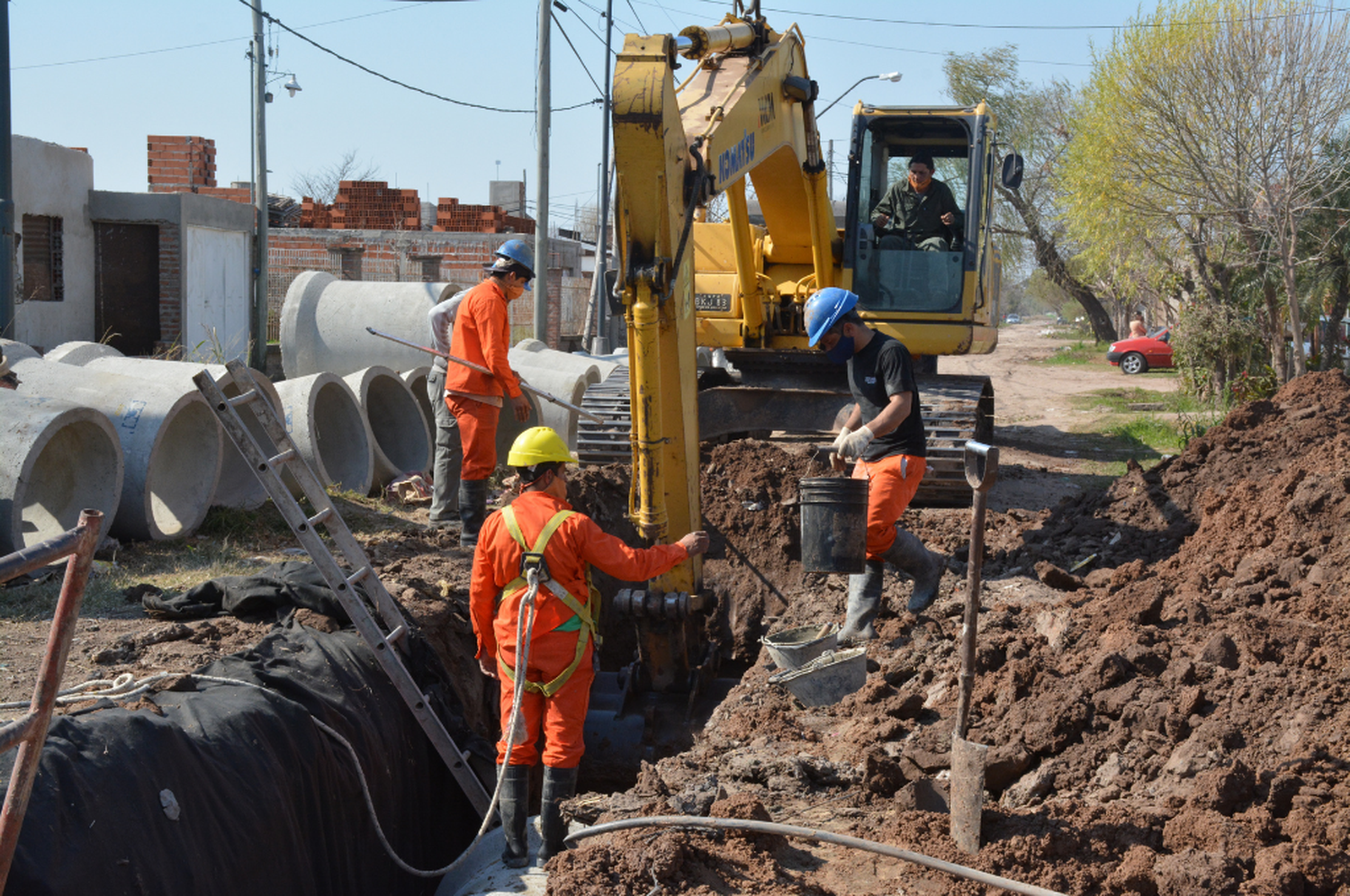 Finalizan las obras de infraestructura en cuatro barrios de la ciudad capital