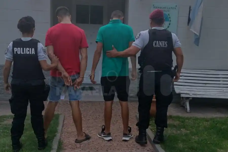Allanamiento y detención en Barrio Jardín, en plena tarde de domingo