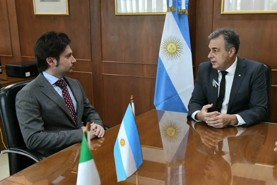 Cooperación y vinculación bilateral: el Cónsul italiano Marco Bocchi visitó Rafaela