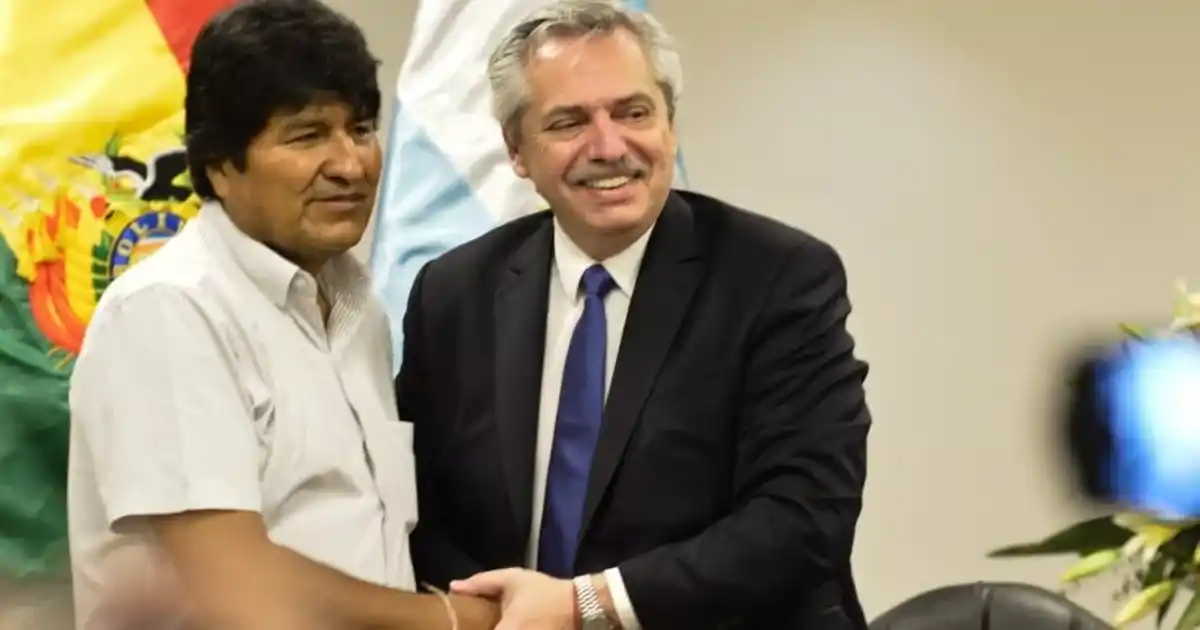 Alberto Fernández recibe a Evo Morales y compartirán un almuerzo