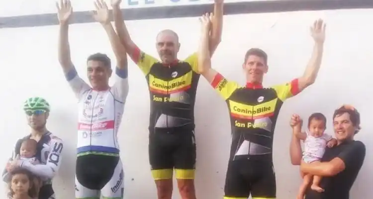 Alejandro Tuero encabezó un podio sampedrino en el Panorámico del Oeste