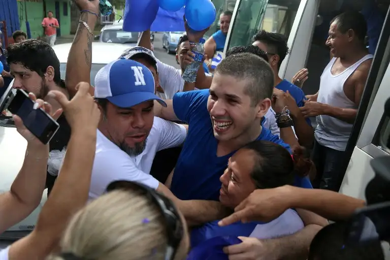 Tras la amnistía, fueron liberados 56 presos políticos en Nicaragua