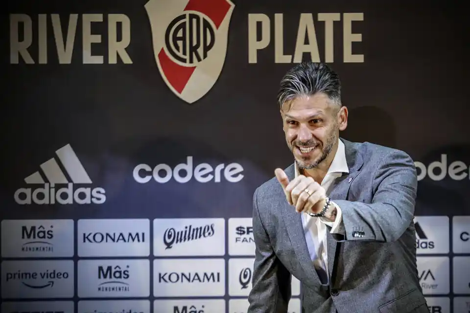 Demichelis fue presentado en River.