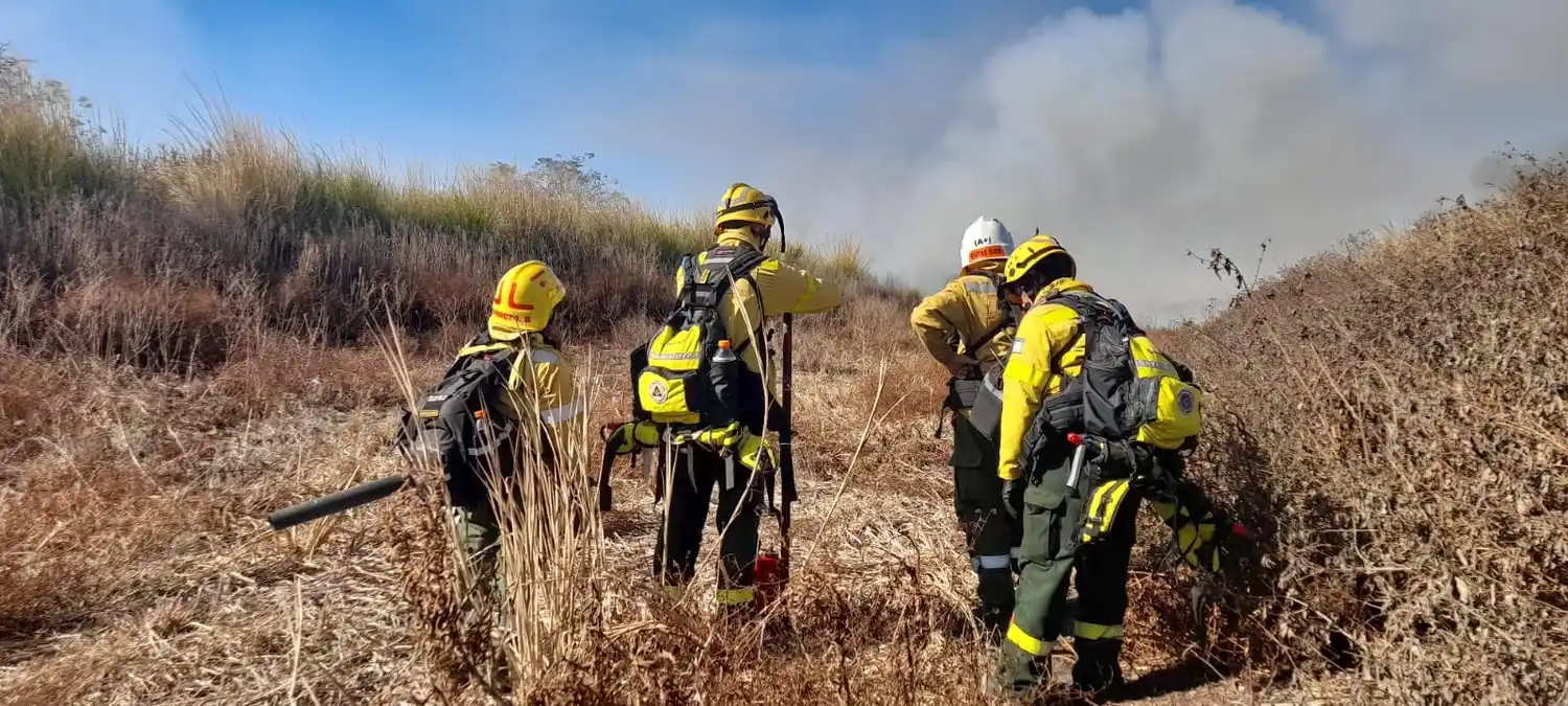 Continúan los focos activos de fuego en las islas de Victoria