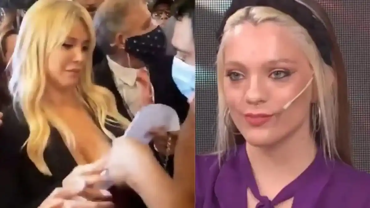 Qué pasó con la chica que le dio el currículum a Wanda Nara