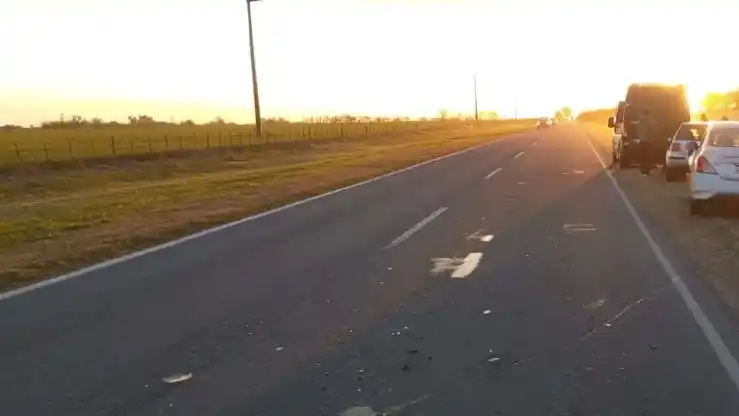 Choque entre dos vehículos en ruta 19 dejó solo daños